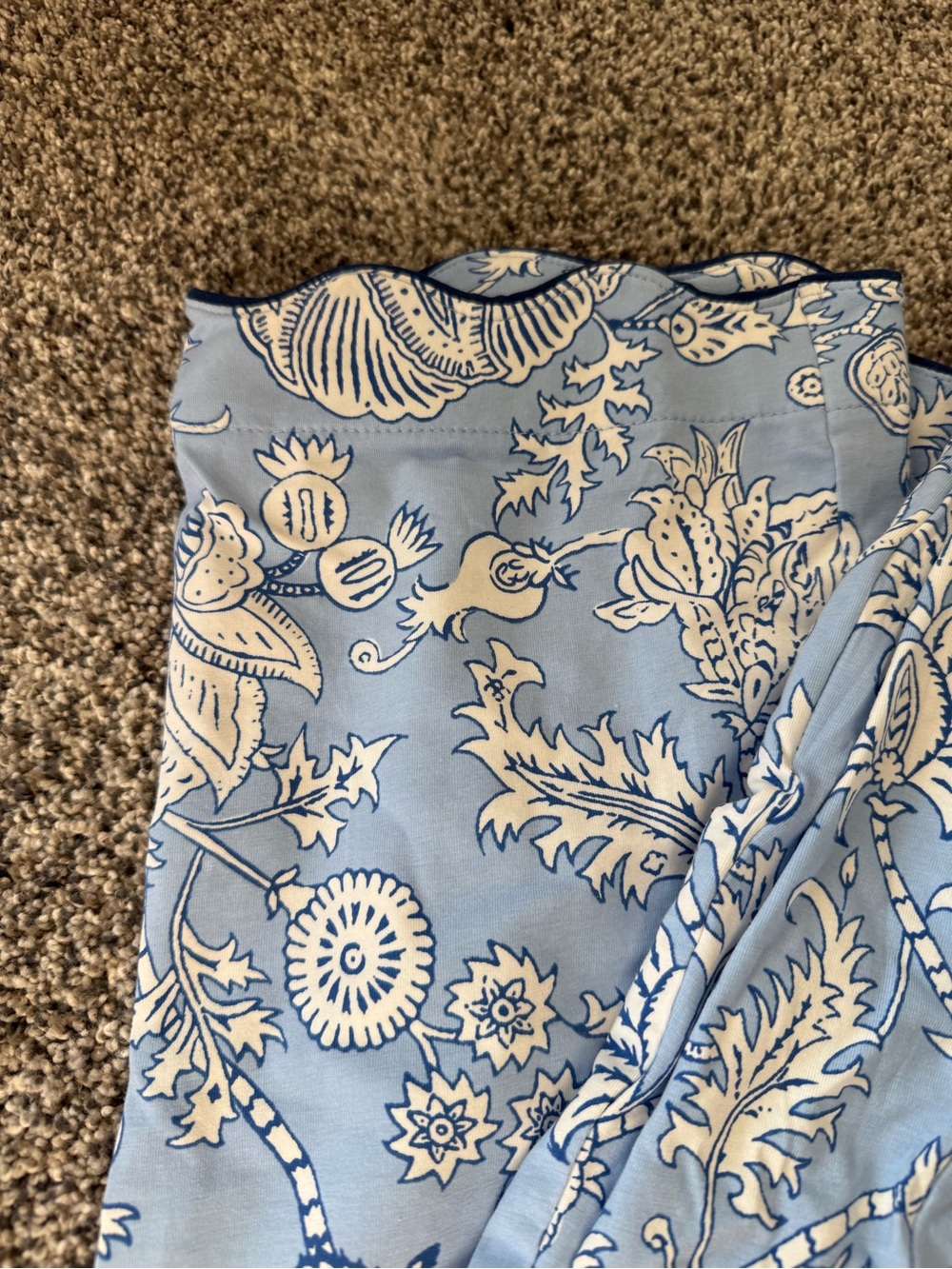 Roller Rabbit x Target Blue Floral Pajama Set | NWT - Picture 3 of 3